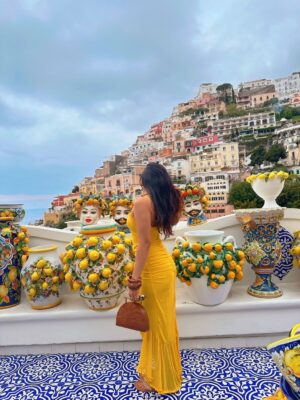 Rajvee Gandhi Instagram - From amalfi with loveāļøššø
Outfit @gplt.in
Footwear @flutter_preeti