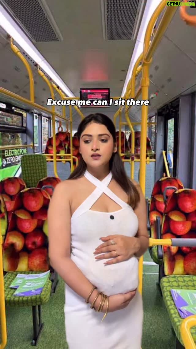 Rashika Dobriyal - 207.3K Likes - If rudeness and logic is a person 💀
.
.
.
.
.
#reelsinstagram #reels #explore #darkhumor #explorepage #reelitfeelit #bus #pregnant