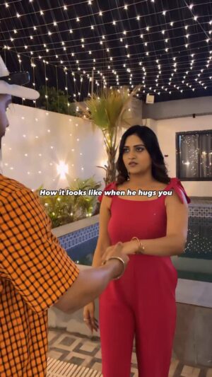 Rashika Dobriyal Instagram - You knowā„ļø
.
.
.
.
.
#reeitfeelit #reelsinstagram #explore #explorepage #couple #hug #wykyk