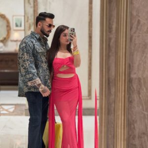 Rashika Sachdeva Instagram - Creator Connect Eventā¤ļøš @garv_vasudeva_ @rashika_sachdeva
@ammyvirk
@vvkchoudharyy @khushi.vivekchoudhary @janvi.choudhary29 @valencekundra
#couple #couplegoals #trending #ammyvirk #creatorconnect #event #newpostš #viral
