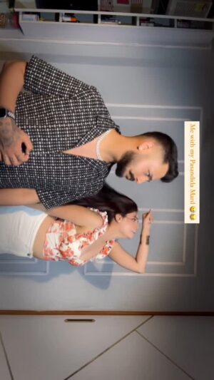 Rashika Sachdeva Instagram - 🫣😅😂♥️ @rashika_sachdeva @garv_vasudeva_