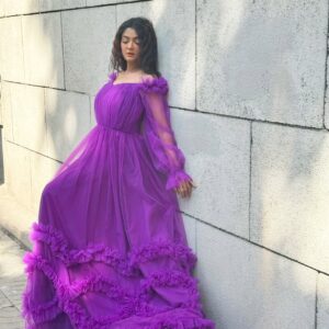 Rashmi Gupta Instagram - Pari💜
.
.
#fairytale #angel #model #shoot #photography #actor #location #dress #almaty #kzakstan🇰🇿 #outofindia #goodmorning