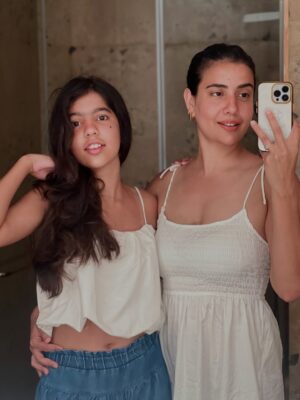 Rashmi Rai Instagram - No filter no caption !! Just us !!

#fitmom #mom #goa #ttaveldiaries