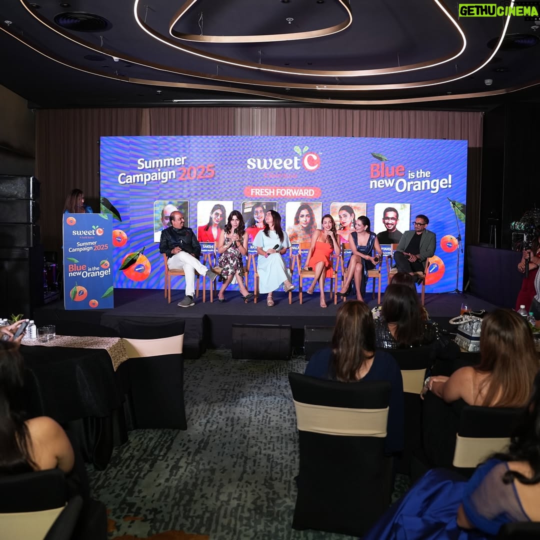 Rashmi Rai - 53.9K Likes - Feeling honored to share the stage with the fabulous Malaika Arora!
Was an absolute blast discussing fitness and wellness, and sharing my own routine with an amazing audience. 🍏 Let’s prioritize healthy eating and self-care - a fresh fruit bowl is my go-to! 
Take it easy, don’t rush... and remember, blue is the new orange!

 #fitnessmotivation #wellness #healthyliving”