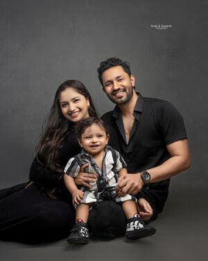 Rashmitha Poojary Instagram - Just two days to goooo ❤️ Watching you grow has been our greatest adventure❤️ We love you more than words can say ❤️🧿🌎
Photography by - @anish_sonakshi.photography