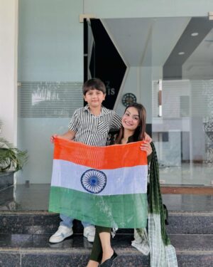 Razika Instagram - Proud to be an Indian 🇮🇳🤍
.
.
#happyindependenceday #15thaugust #its_razika #indian