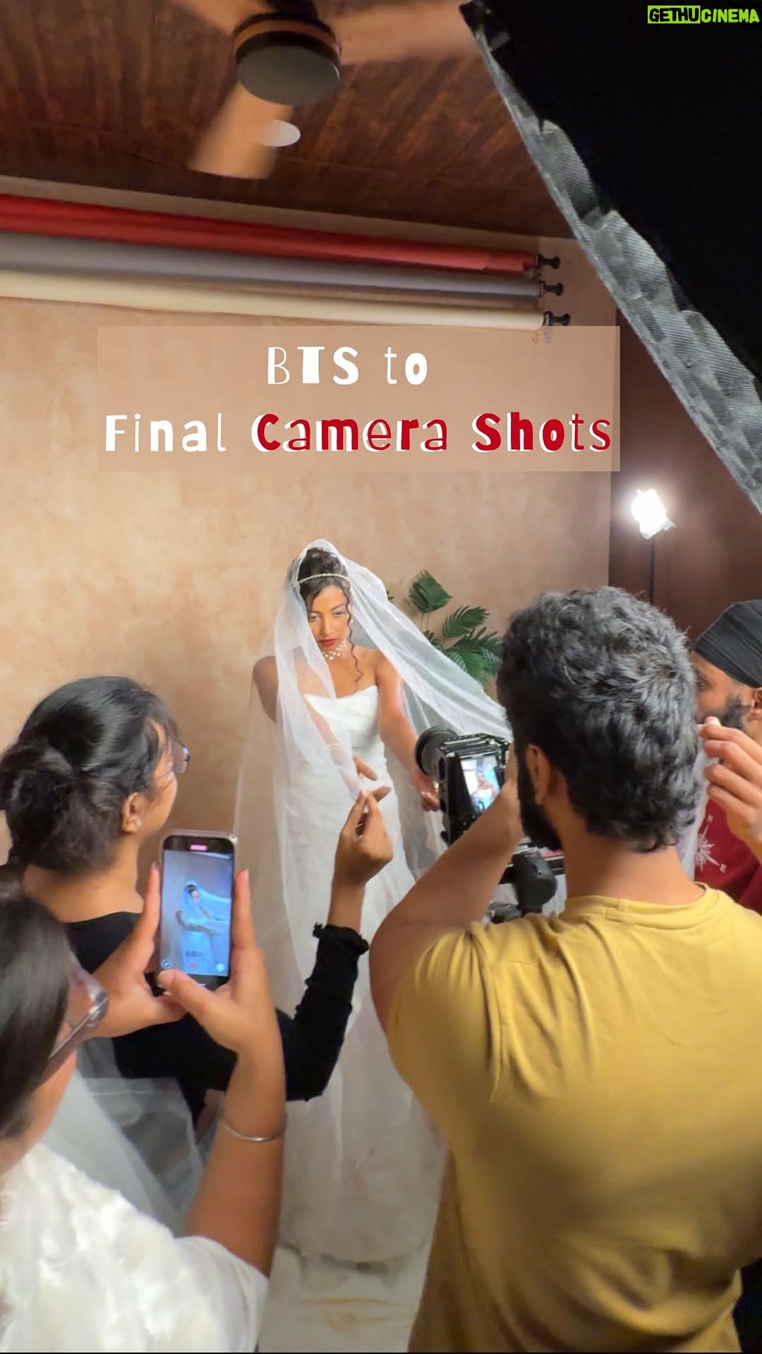 Reecha Sinha - 9.7K Likes - Behind the madness, there’s magic.💕
Watch it unfold! BTS —> Camera Shots!

 #bts #behindthescenes 

📸 - @iamavii_ 
Studio - @avig_studiios 
Make up - @facesbyanjali 
Hair - @karshu_makeupstudio 
Outfit - @evamoda.in 
Jwellery - @maarishajewellers 
Styled by - @vikkasaanand79 
Assisted by - @meet_singh_113 @jeet_upadhyay_