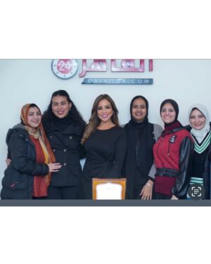 Reem El Baroudy Instagram - شكراً  موقع القاهرة 24 علي التكريم الخاص بمسلسل  حد فاصل قصة بنات السباعي الأعلى مشاهده علي منصه چوي 
@jawwytv 
@cairo24