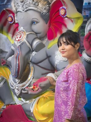 Rekha Khatri Instagram - ganpti bappa moriya ā¤ļøšš¼