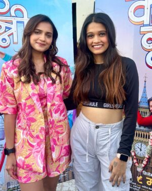 Reshma Thakur Instagram - With @hruta12 🩷💋