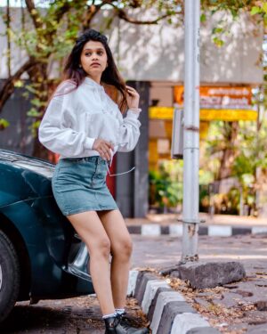 Reshma Thakur Instagram - Being cute is all about the attitude and the right white outfit🤍
