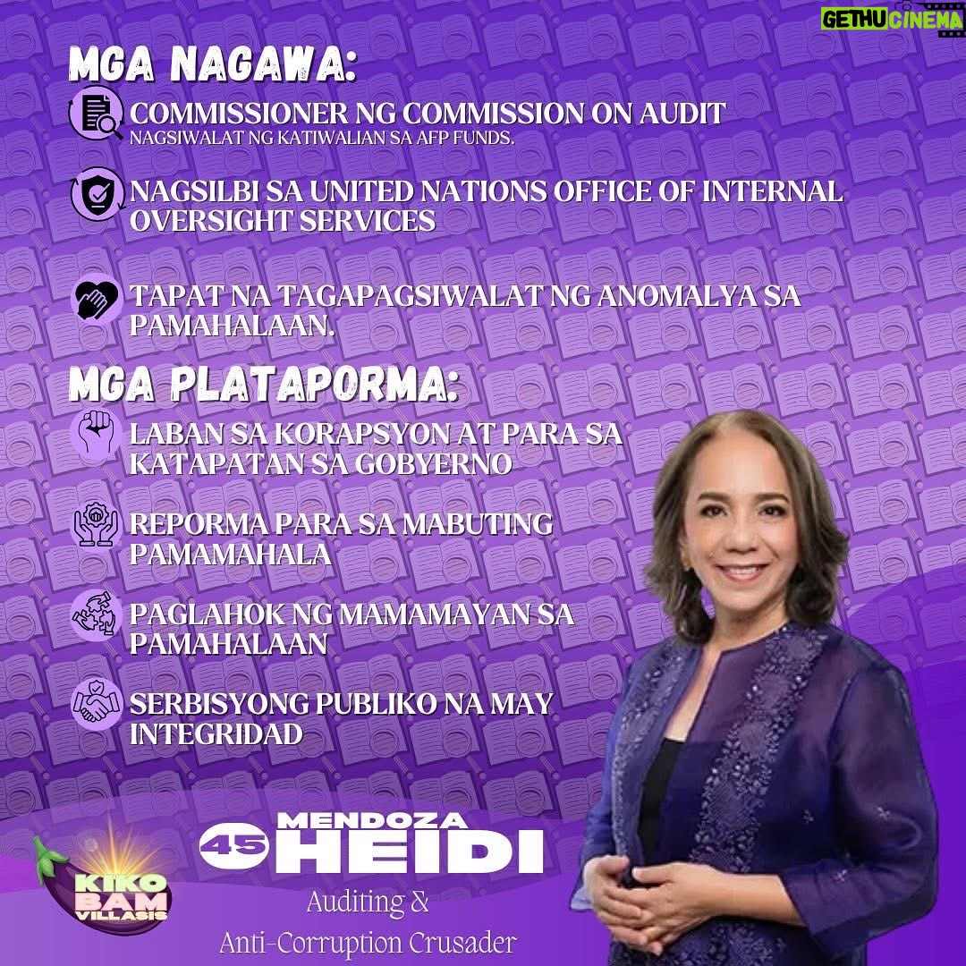 Rhen Escano - 3 Likes - 🇵🇭 Bukas, Mayo 12, 2025, tayo’y muling haharap sa isang mahalagang tungkulin bilang mamamayan. Ang bawat boto natin ay hindi lang karapatan, ito po ay ating responsibilidad. Wag po natin kalimutan na ang tamang function ng mga senador ay ang paggawa ng mga batas na nauukol sa pangangailangan ng mamamayan. Tayo po ang nagpapasweldo sa kanila. Their job is to serve the Filipino people. Kaya piliin po sana natin yung may tunay na kakayahan at talino. Mapagod na po sana tayo bumoto ng mga walang kwenta at mga abusadong magnanakaw. 
STOP WORSHIPPING THIEVES. 
STOP ENABLING CORRUPTION. 

Piliin ang may kredibilidad, may magandang track record, konkretong plataporma at advokasiya. May tunay na layuning paglingkuran ang sambayanan at hindi ang pansariling interes lamang.

Ang isang boto mo ay hindi lang simpleng papel sa balota. Ito ay tinig ng pag-asa, pagkilos, at pagbabago. Maging matalino at mapanuri. Bantayan ang iyong boto. 

“Bumoto ng matalino. Bumoto nang matalino.”

Pinipili ko ang mga kandidatong ito dahil tinataglay nila ang mga katangian na mga aking nabanggit upang maging karapat-dapat na maihalal. 

I just want to take a moment to encourage everyone to consider them and to vote wisely. I personally support these specific candidates. 
Your vote matters more than you think! 🇵🇭

#Halalan2025 #ParaSaPilipinas