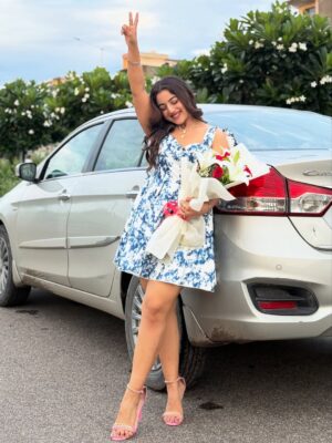 Rhythempreet Kaur Instagram - She believed she could, so she did 💕 #BirthdayMood” ( A new chapter begins) ❤️🙊 @iamrhythem @realrhythem