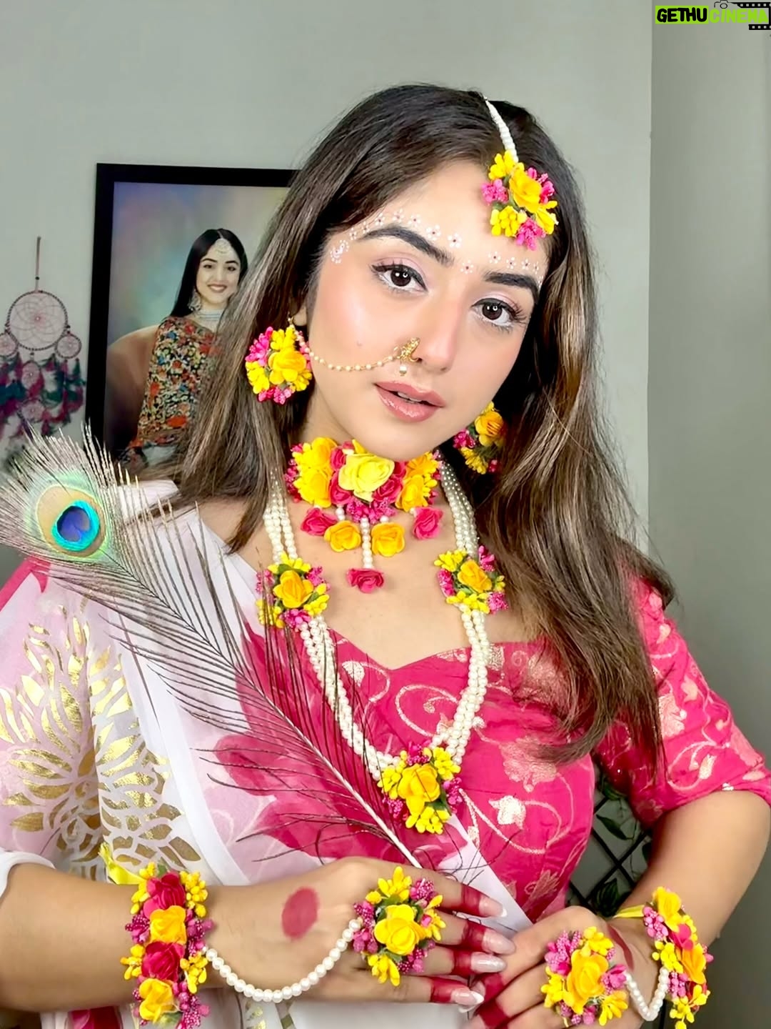 Rhythempreet Kaur - 11.9K Likes - (राधे राधे) 🪈🦚✨जन्माष्टमी की आप सभी को ढेर सारी हार्दिक शुभकामनाएँ  @iamrhythem ❤️ 
Makeup by : @iamrhythem 
.
.
.

#janamashtami #krishna #radhekrishnavrindavan #radhekrishnaworld #radheradhe #krishan #kanhaiya #jaishreekrishna