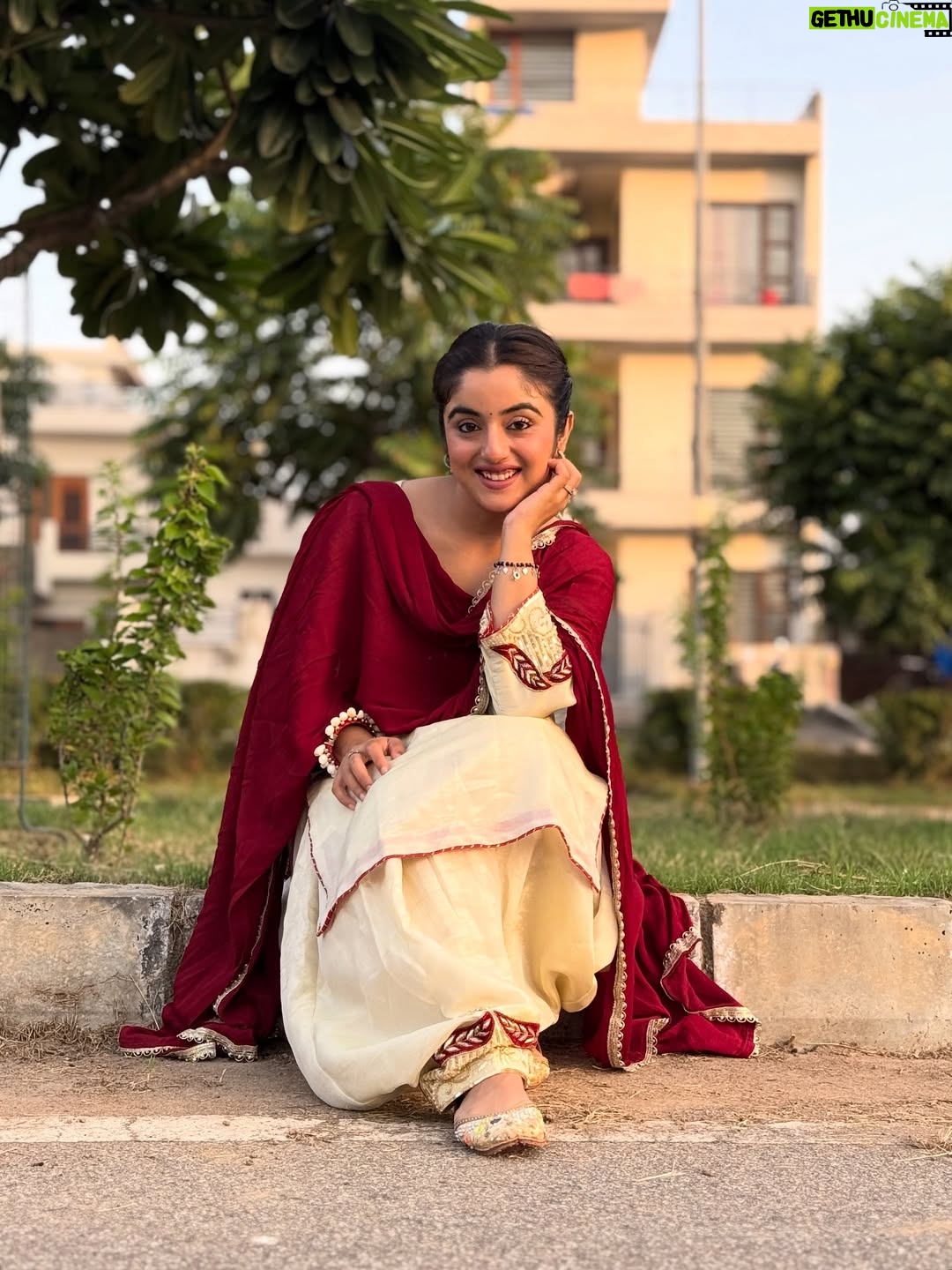 Rhythempreet Kaur - 6.3K Likes - Just simple Photos I wanted 🥰❤️ @iamrhythem 
Suit from : @mahirboutique_