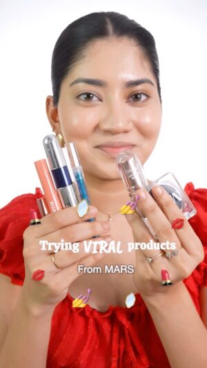 Ria Amin Instagram - Trying most Viral products from Mars 💅💄

Loved each and every product from @reachedmars Let me know which products you want me to try next.

#AD
