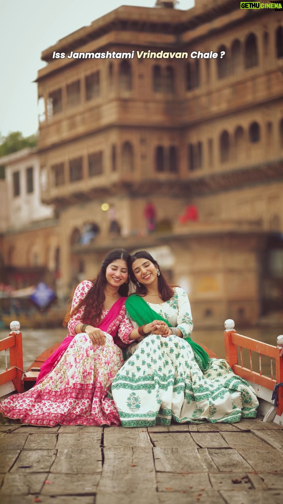Ria Amin - 206K Likes - Tag friends you want to take to VRINDAVAN 🦚

Wearing @savishhwardrobe