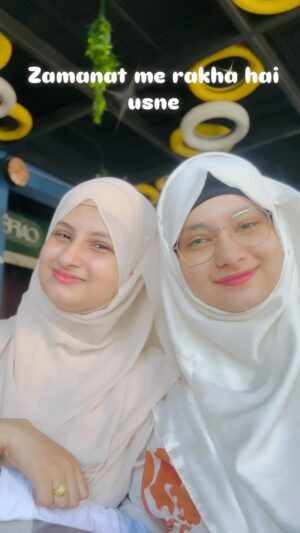 Rifat Anjum Ansari Instagram - In English, we say a sister is a piece of home🏠
share it with your sister and your story
Follow 👉🏻@_naaz makeover_
#ExplorePage #Explore #ExploreMore #TagSister #SisterLove #SisterSquad #Bahen ##SisterForLife #SupportSystem #InstaGood #ViralReel #Rifat#viral #1million #1