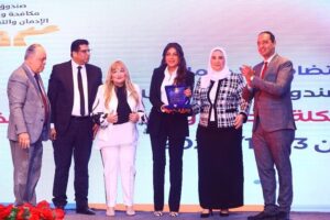 Riham Haggag Instagram - أتوجه بالشكر والتقدير للوزيرة نيفين القباج وزيرة التضامن الاجتماعى ورئيس مجلس إدارة صندوق مكافحة وعلاج الادمان والتعاطى، على كل مجهوداتها خصوصا فيما يتعلق بقضية علاج الإدمان، وأيضا حرصها على مشاركتنا النجاح والتكريم على مسلسل #يوتيرن في حضور دكتور أشرف ذكي نقيب المهن التمثيلية و زملائي المؤلف المتميز أيمن سلامة و الفنانة الجميلة  عبير منير.
@aymansalama1 
@abirmounir.official 
@ashrafzakyoffical 

#ريهام_حجاج