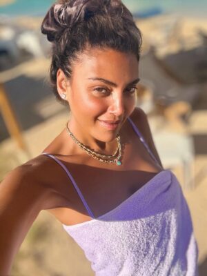 Riham Haggag Instagram - Nature always wears a hint of purple 💜🍆