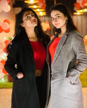 Riiya Sharma Instagram - The hardest thing We ever tried was being normal.🤣🤣 @a_dusky_bee 🧿🧿🧿