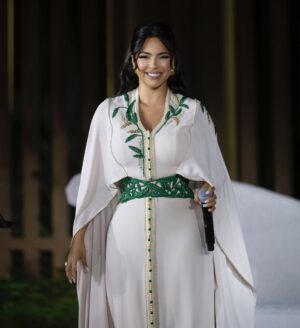 Rikia Magha Instagram - من أفراح #قطر الجميلة
كانت ليلة جميلة وخفيفة على القلب💚
**** **** ****
شكرا معشوقتي صوفيا على التحفة هذي
@sophiabenyahiaofficial
#القفطان_المغربي