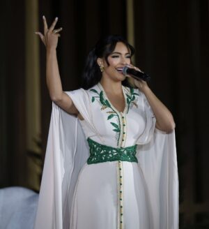 Rikia Magha Instagram - من أفراح #قطر الجميلة
كانت ليلة جميلة وخفيفة على القلب💚
**** **** ****
شكرا معشوقتي صوفيا على التحفة هذي
@sophiabenyahiaofficial
#القفطان_المغربي