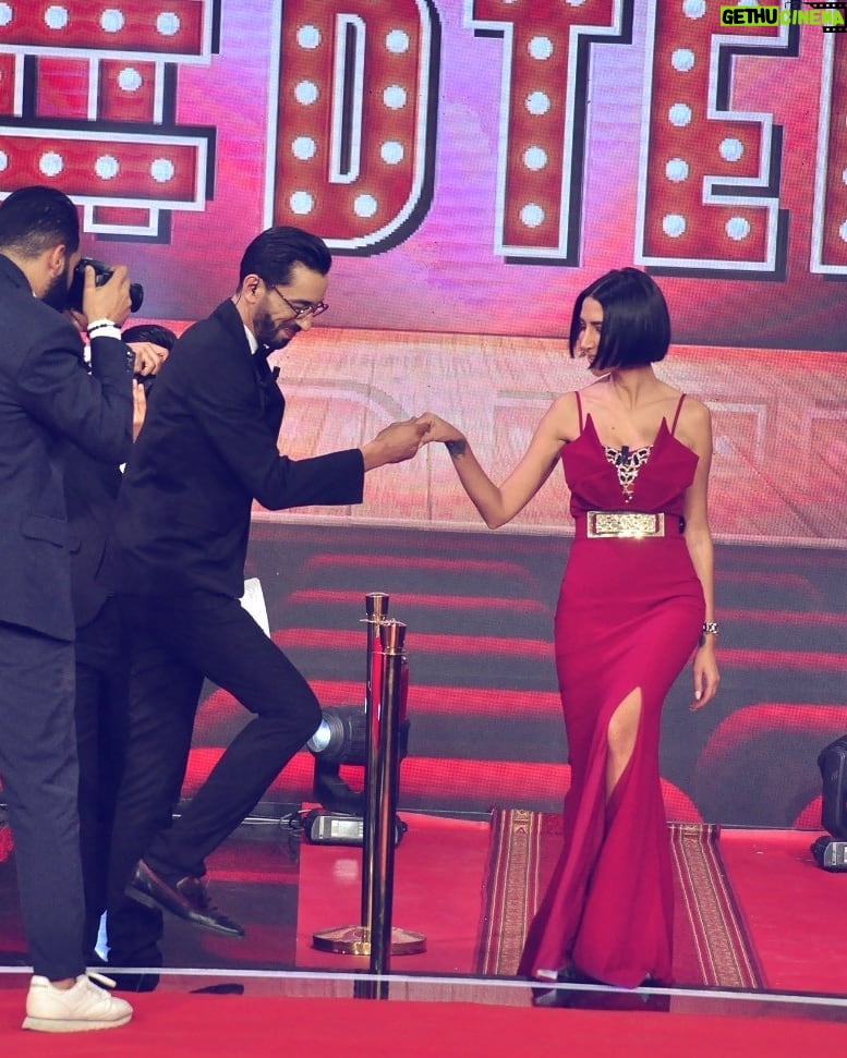 Rim El Benna - 3.5K Likes - #dtep #tvshow #dress @samya_harem #makeup @malik_sdiri