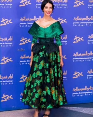 Rim El Benna Instagram - @jcctunisieofficial #redcarpet
@dress @samya_harem
#bijoux @habiba.jewellery