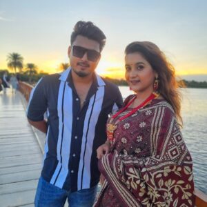 Rimpa Roy Instagram - “Happy Birthday, hubby! You’re the only best friend I never get bored of. Thank you for making my life full of love, laughter & endless fun. From best friends to husband & wife, our journey is my favorite. 🥰”
Cheers to us & forever together. ❤️🎂”
@djcracker123 🎂