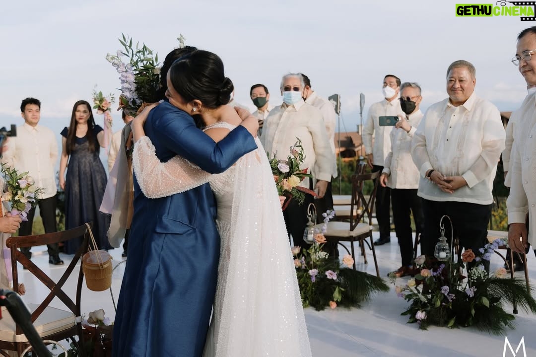 Ritz Azul - 16.4K Likes - One of the most meaningful hugs of my life…

Through ups and downs 👨‍👩‍👧‍👧👫🏻 I thank God for having you.

Dresses and barong of my family from @marlontuazonc 

Thank you for capturing these moments @mymetrophoto @paolonierves @erronocampo