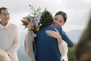 Ritz Azul Instagram - One of the most meaningful hugs of my life…

Through ups and downs 👨‍👩‍👧‍👧👫🏻 I thank God for having you.

Dresses and barong of my family from @marlontuazonc 

Thank you for capturing these moments @mymetrophoto @paolonierves @erronocampo