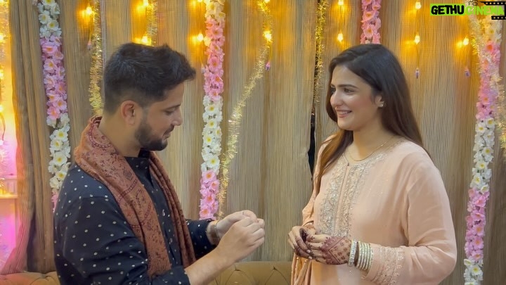Riya Kishanchandani - 73.5K Likes - Cheers 🎉 to 1 year of this beautiful day of exchanging rings & (gifts🎁😛)with you ♥️