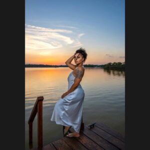 Rosaline Meurer Instagram - Tranquility 🤍
#QUEENOFALLQUEENS👑