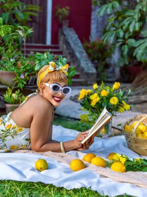 Rosaline Meurer Instagram - Lemons today, Lemonade tomorrow 🍋
#QUEENOFALLQUEENS👑