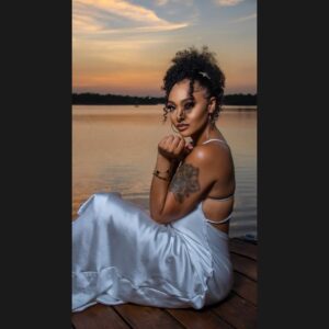 Rosaline Meurer Instagram - Tranquility 🤍
#QUEENOFALLQUEENS👑