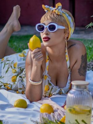 Rosaline Meurer Instagram - Lemons today, Lemonade tomorrow 🍋
#QUEENOFALLQUEENS👑