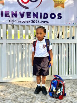 Rosaline Meurer Instagram - Small steps towards big dreams start today!
Kings first day at school 🙏
HAPPY NEW MONTH AND NEW WEEK FAM!
Today started off blessed for me. 😇 I pray God extends his blessings on you through out this new month. 🙏
#family #newmonth #newweek #blessings #abundance #grace