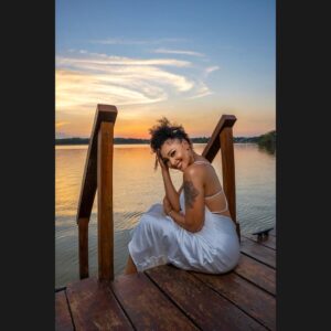 Rosaline Meurer Instagram - Tranquility 🤍
#QUEENOFALLQUEENS👑