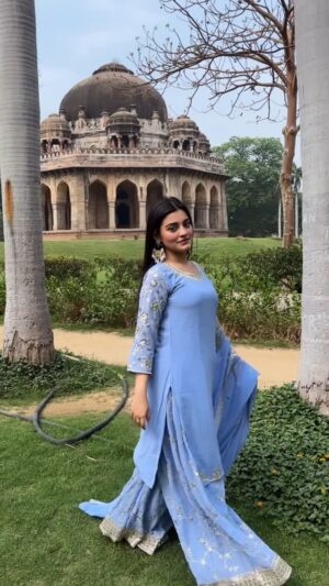 Ruchika Ray Instagram - suit di kadhayi 🔪🌹