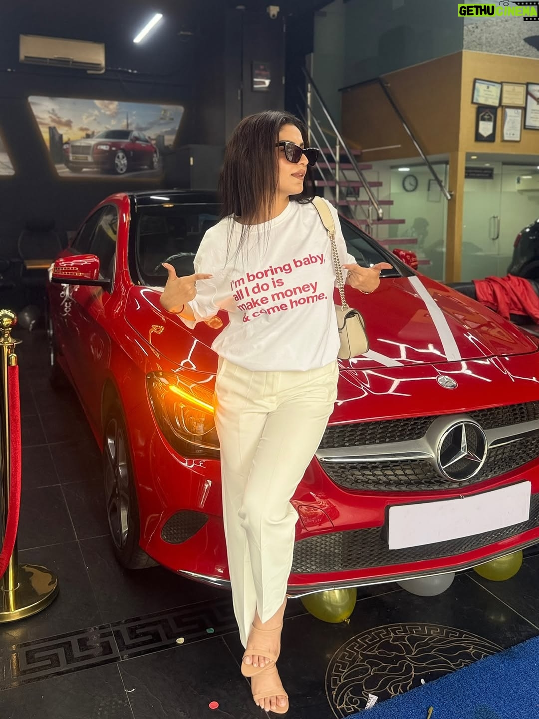 Rupali Jagga - 14.3K Likes - Not Just  Another Birthday… it’s a reminder of how far music and love have brought me🎉🙏🚗

“This journey began with a mic in my hand and stars in my eyes…✨

Every beat I’ve sung, every stage I’ve stepped on, every soul who’s felt my voice—this is our win.
To my fans, my family, and every single person who believed in me… thank you, from the depths of my heart.
Aapke pyaar ne sapnon ko raasta dikhaya… aur aaj woh raasta ek Mercedes tak le aaya.
Grateful beyond words. Here’s to the road ahead. 🖤🎶🚘
(PS: Last Picture🥹🫠)
#BirthdayWithGratitude #DreamsInDrive #MercedesMagic #WithLoveAndMusic #birthdaygirl #grateful #beyondwords #gratitude #jaimatadi #jaibholenath