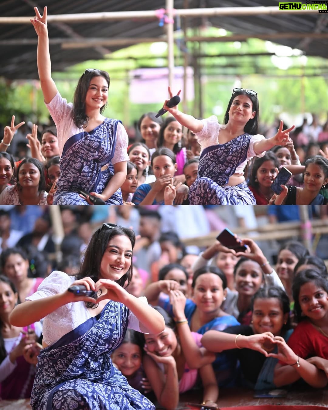 Rupankrita Kalita - 26.4K Likes - Thank you Barbhag College for all your love ❤️ 
Mua @nayanmonimedhi_ 
📷 @utjjal_kalita_photography and @harishbaruah_photography