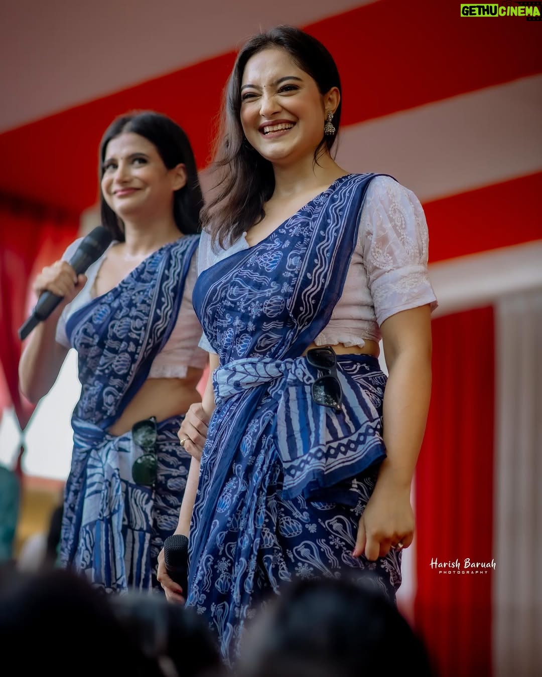 Rupankrita Kalita - 26.4K Likes - Thank you Barbhag College for all your love ❤️ 
Mua @nayanmonimedhi_ 
📷 @utjjal_kalita_photography and @harishbaruah_photography