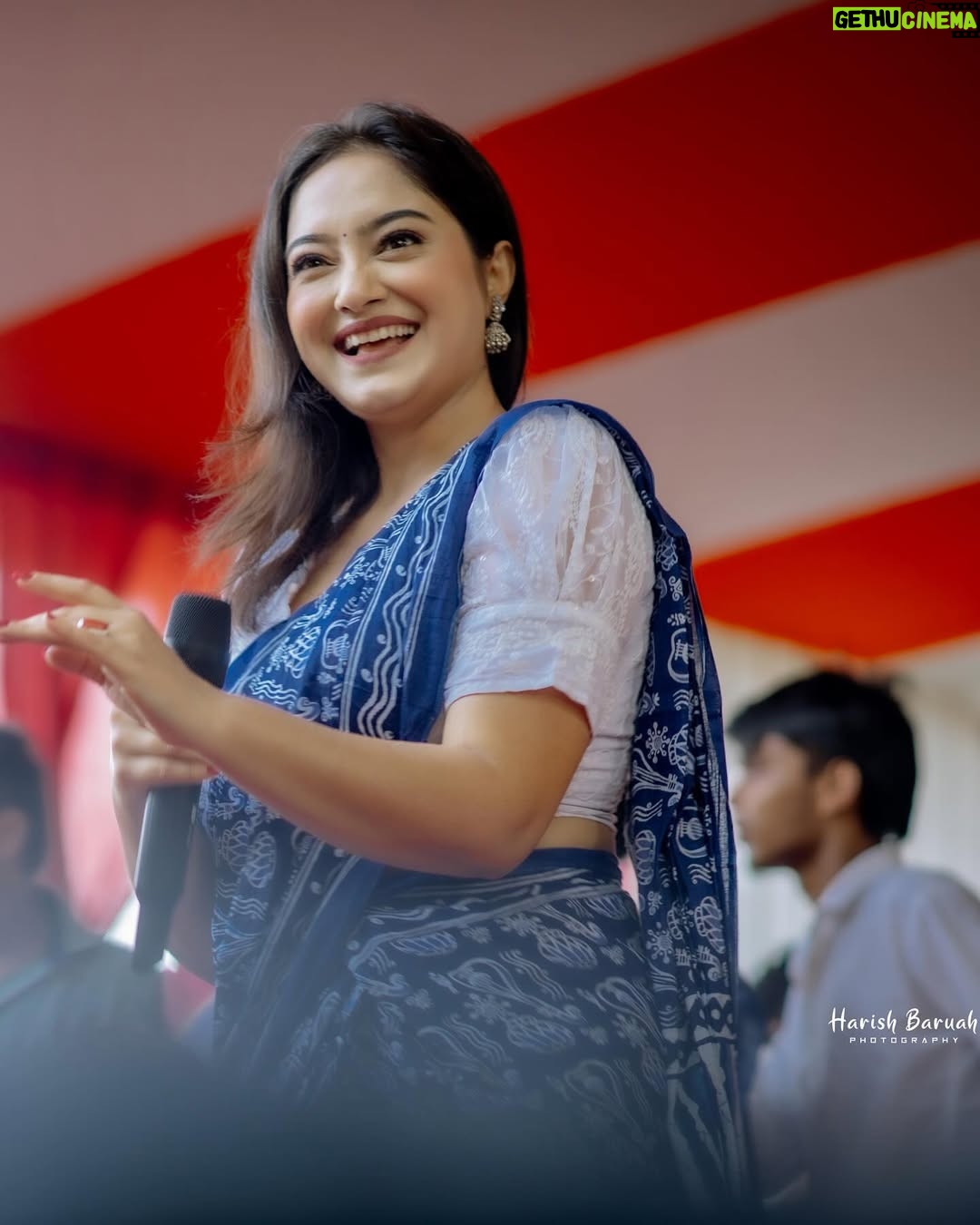 Rupankrita Kalita - 26.4K Likes - Thank you Barbhag College for all your love ❤️ 
Mua @nayanmonimedhi_ 
📷 @utjjal_kalita_photography and @harishbaruah_photography