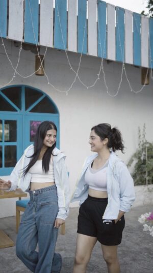 Rupankrita Kalita Instagram - Tag your sister,Wearing - @venzina_ind sun jacket here 💕✨
Shop now via @venzina_ind’s Linktree in bio
Use code Jovie10 for extra savings. 💙

📷 @gaurabchakravarty.films 
Location @h.c.riverview 

[sunwear,outfit,sisters,day out,siblings,grwm video,fun,Makeup,games,juice,cafe,badminton,India,content creator,trends]

#VenzinaOOTD#OOTD#sunprotection#indiaFashion #reelitfeelit #reelinstagram #alankritakalita #alankrita #trendingreel