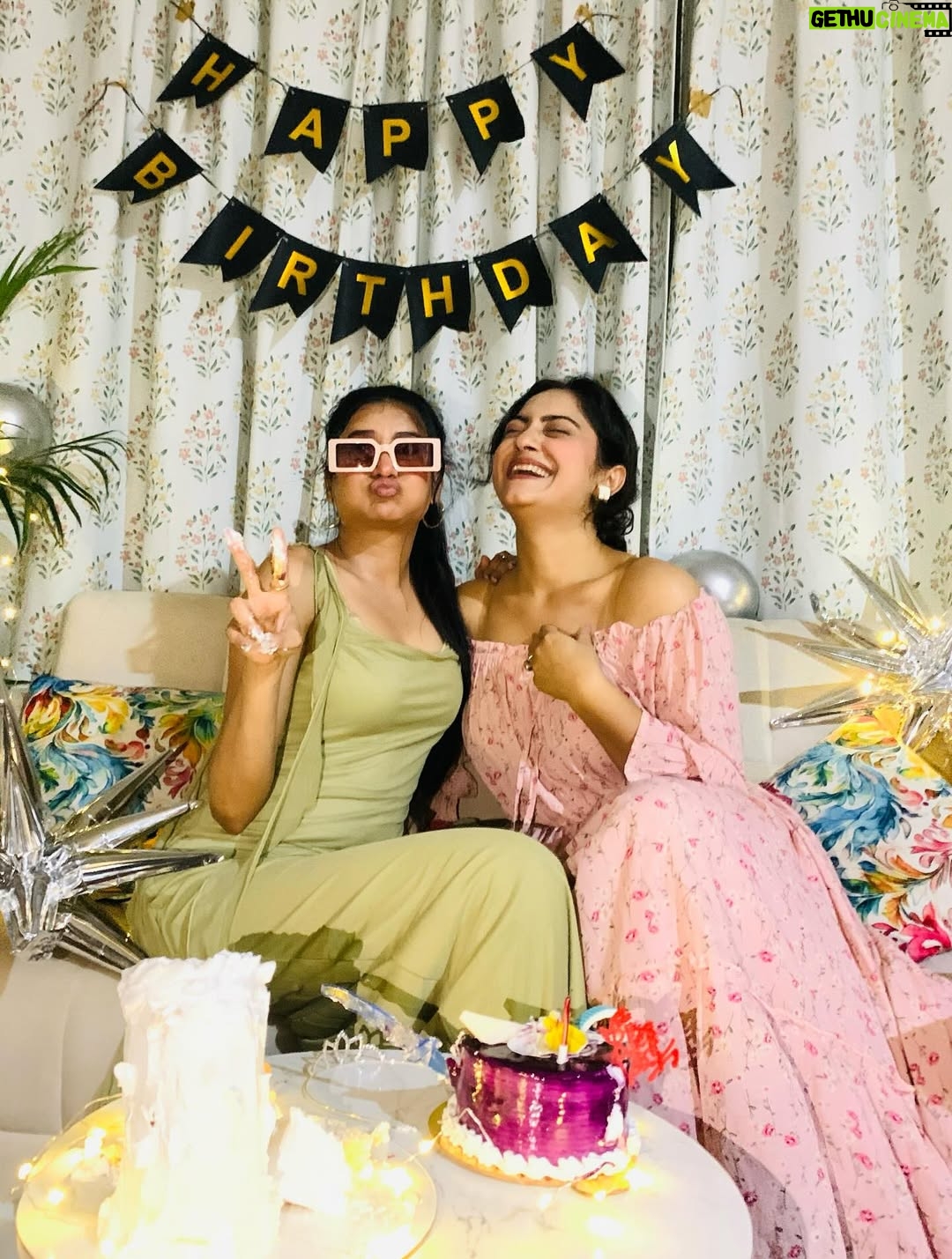 Rupankrita Kalita - 37.4K Likes - Happy birthday to my sister, my partner in crime, my confidante! I am so grateful for our bond. May this year bring you new opportunities, growth, and happiness. Here’s to many more adventures together! 🎉❤️ [27.8.25]