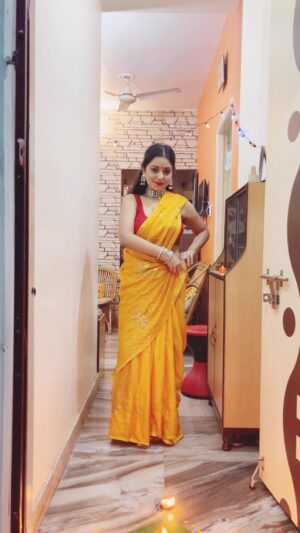 Ruspsa Saha Instagram - Shubho dipaboli… 😊