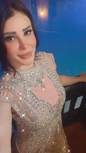 Rwad Aliu Instagram - الفستان من المصمم العراقي زين فالح @zainalabideen_falih