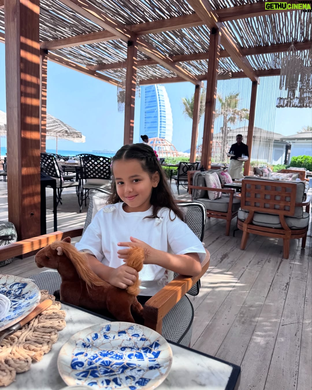 Rym Breidy - 28K Likes - Please Weekends re for the family. 
 @jumeirahalqasr we had an unforgettable time 
Why leave the resort when Jumeirah Al Qasr has it all?
Best Beach in dubai , bites, spa, fun, and full on family vibes.