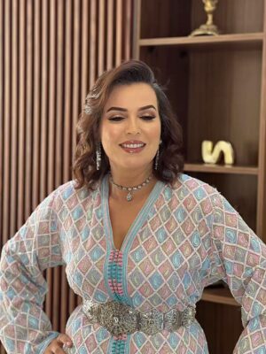 Saadia Ladib Instagram - @negafa_armichi @makeup_khadija_armichi @makeup_armichi